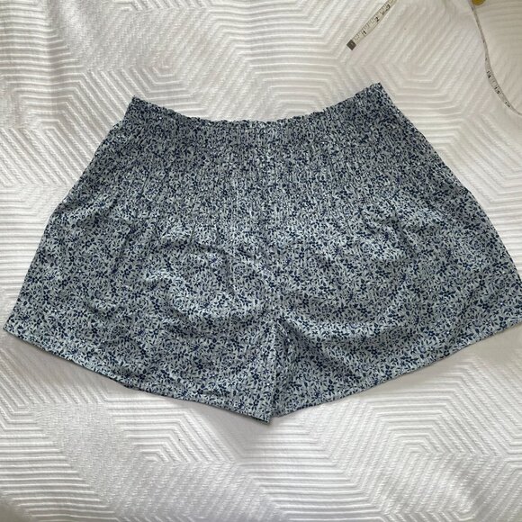 BRAND NEW | Madewell | Smocked Pull-On Shorts in Florentine Floral | Large - Picture 6 of 8
